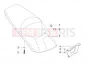 gilera 2008 Runner 125 ST 4T Saddle/seats
