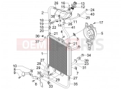 gilera 2009 Runner 125 ST 4T Cooling system
