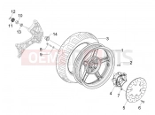 gilera 2011 Runner 125 ST 4T Rear wheel
