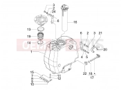 gilera 2012 Runner 125 ST 4T Benzin tank