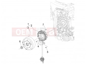 gilera 2014 Runner 125 ST 4T gyújtás alaplap