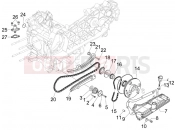 gilera 2016 Runner 125 ST 4T olaj szivattyú