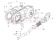 gilera 2017 Runner 125 ST 4T Crankcase cover - Crankcase cooling