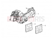 gilera 2017 Runner 125 ST 4T Engine, assembly