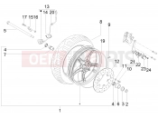 gilera 2017 Runner 125 ST 4T Front wheel