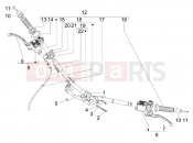 gilera 2017 Runner 125 ST 4T Handlebars - Master cil.