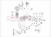 gilera 2009 Runner 200 ST 4T Fuel tank