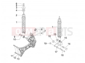 gilera 2009 Runner 200 ST 4T Rear suspension - Shock absorber/s