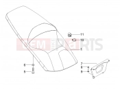 gilera 2010 Runner 200 ST 4T Saddle/seats