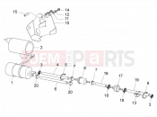 gilera 2010 Runner 200 ST 4T Supply system