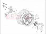 gilera 2012 Runner 200 ST 4T hátsó kerék