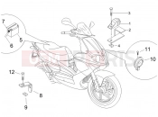 gilera 2005 Runner 125 VX 4T Remote control switches - Battery - Horn