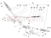 gilera 2006 Runner 125 VX 4T Handlebars - Master cil.