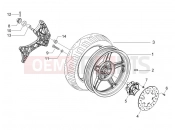 gilera 2007 Runner 125 VX 4T Rear wheel
