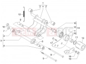 gilera 2007 Runner 125 VX 4T Swinging arm