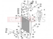 gilera 2006 Runner 125 Race VX 4T Cooling system
