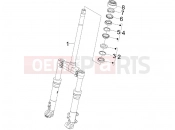 gilera 2006 Runner 125 Race VX 4T Fork/steering tube - Steering bearing unit