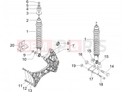 gilera 2006 Runner 125 VX 4T -SC- Rear suspension - Shock absorber/s