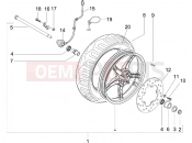 gilera 2007 Runner 125 VX 4T -SC- Front wheel