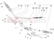 gilera 2007 Runner 125 VX 4T -SC- Handlebars - Master cil.