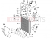 gilera 2005 Runner 200 VXR 4T Cooling system