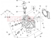 gilera 2005 Runner 200 VXR 4T Head unit - Valve