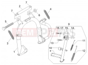 gilera 2005 Runner 200 VXR 4T Stand/s