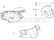 gilera 2006 Runner 200 VXR 4T Handlebars coverages