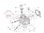 gilera 2006 Runner 200 VXR 4T (ZAPM464) Head unit - Valve
