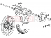 gilera SMT Rear wheel
