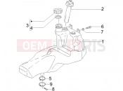 gilera 2005 Stalker 50 Fuel tank