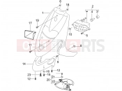 gilera 2006 Stalker 50 Front shield