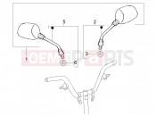 gilera 2007 Stalker 50 Driving mirror/s