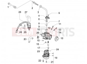 gilera 2009 Stalker 50 Carburetor's components