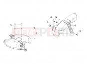 GILERA Stalker 50 Wheel huosing - Mudguard