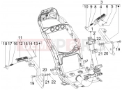 gilera 2011 Stalker 50 Frame/bodywork