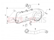 gilera 2008 Stalker 50 Naked Crankcase cover - Crankcase cooling