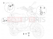 gilera 2008 Stalker 50 Naked Remote control switches - Battery - Horn