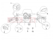 gilera 2008 Stalker 50 Special Edition Selectors - Switches - Buttons