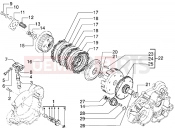 gilera Surfer Clutch unit