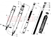 gilera Surfer Front-wheel suspension