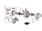 Starting motor - Gilera Zulu