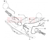Transmissions-switch-Driving mirror - Gilera Zulu