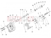 LH cylinder timing system I - Motoguzzi Audace 1400 Carbon ABS 2018