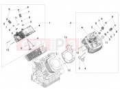 Cylinder head - valves - Motoguzzi Audace 1400 Carbon ABS 2019
