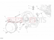 DUCATI 2008 Monster S4R CLUTCH COVER, OUTER » CLUTCH