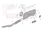APRILIA SCARABEO 2001 Scarabeo 50 Ditech ENGINE » Variator cover