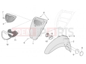 APRILIA SCARABEO 2002 Scarabeo 50 Ditech FRAME » Front body II