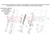 APRILIA SCARABEO 2003 Scarabeo 50 Ditech FRAME » Front fork