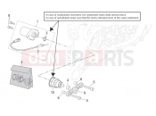 APRILIA SCARABEO 2003 Scarabeo 50 Ditech ENGINE » Starter motor